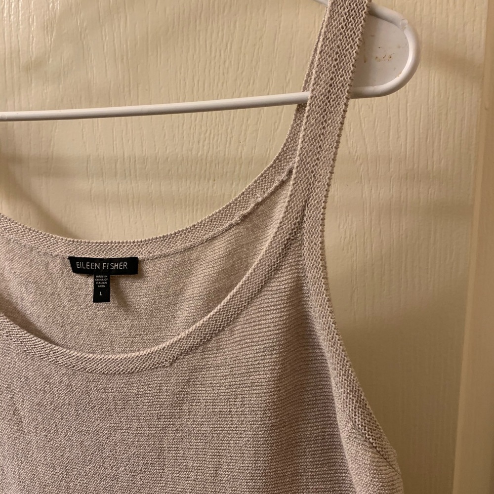 Eileen Fisher Tank Top, sz L, NWOT $78.00 - Picture 3 of 8
